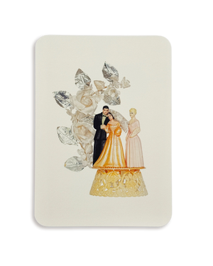 Wedding Cake Topper No.2 Greeting Card