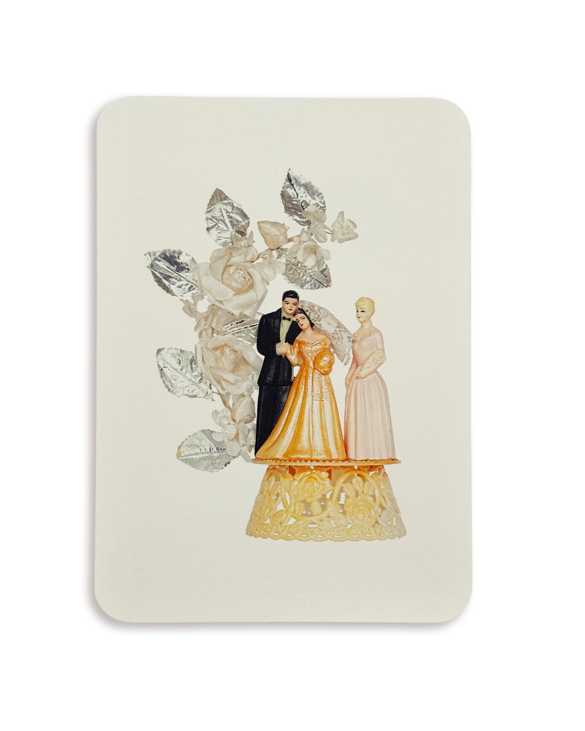 Wedding Cake Topper No.2 Greeting Card