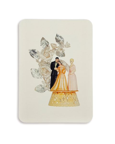 Wedding Cake Topper No.2 Greeting Card