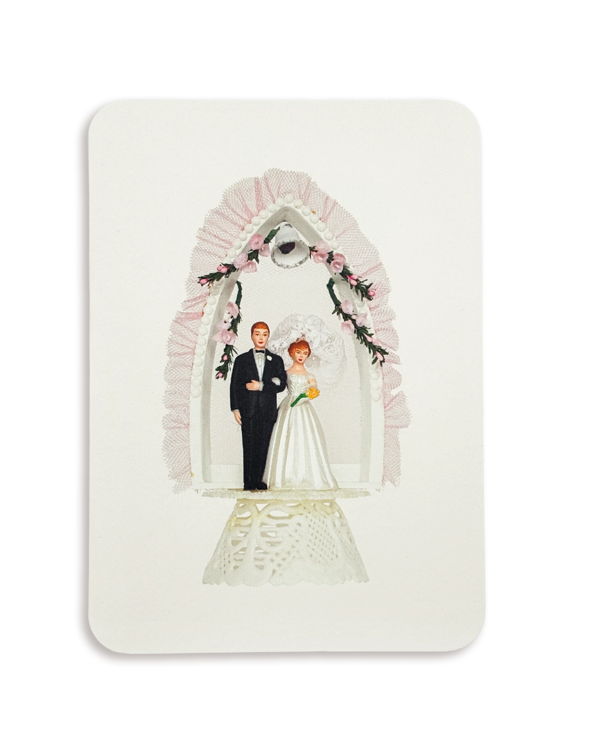 Wedding Cake Topper No.3 Greeting Card
