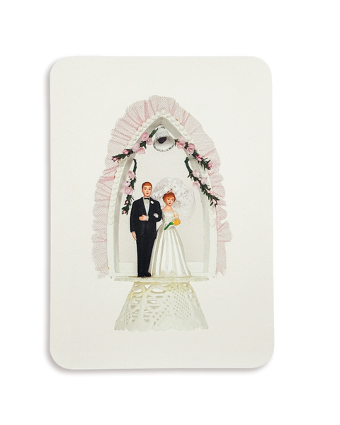 Wedding Cake Topper No.3 Greeting Card