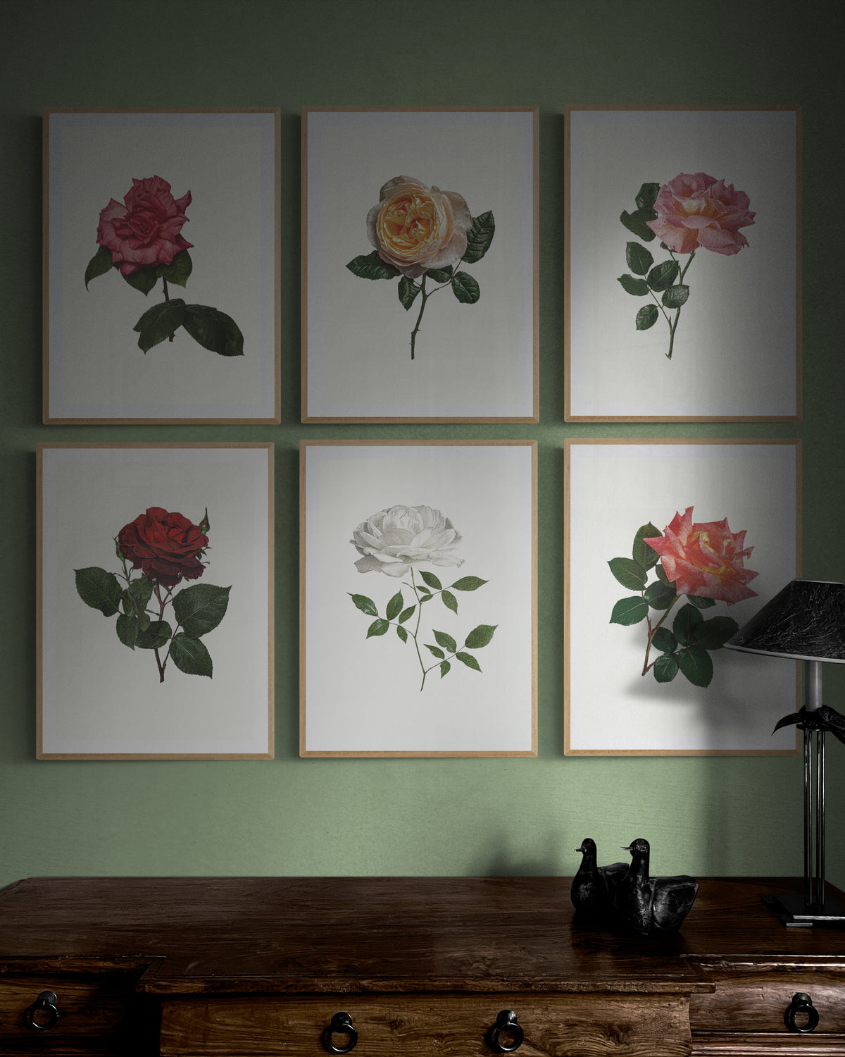 Pink Rose Print