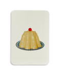 Custard Cream Blancmange Greeting Card