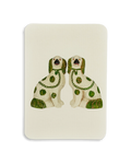 Pair of Spaniels Staffordshire Greeting Card