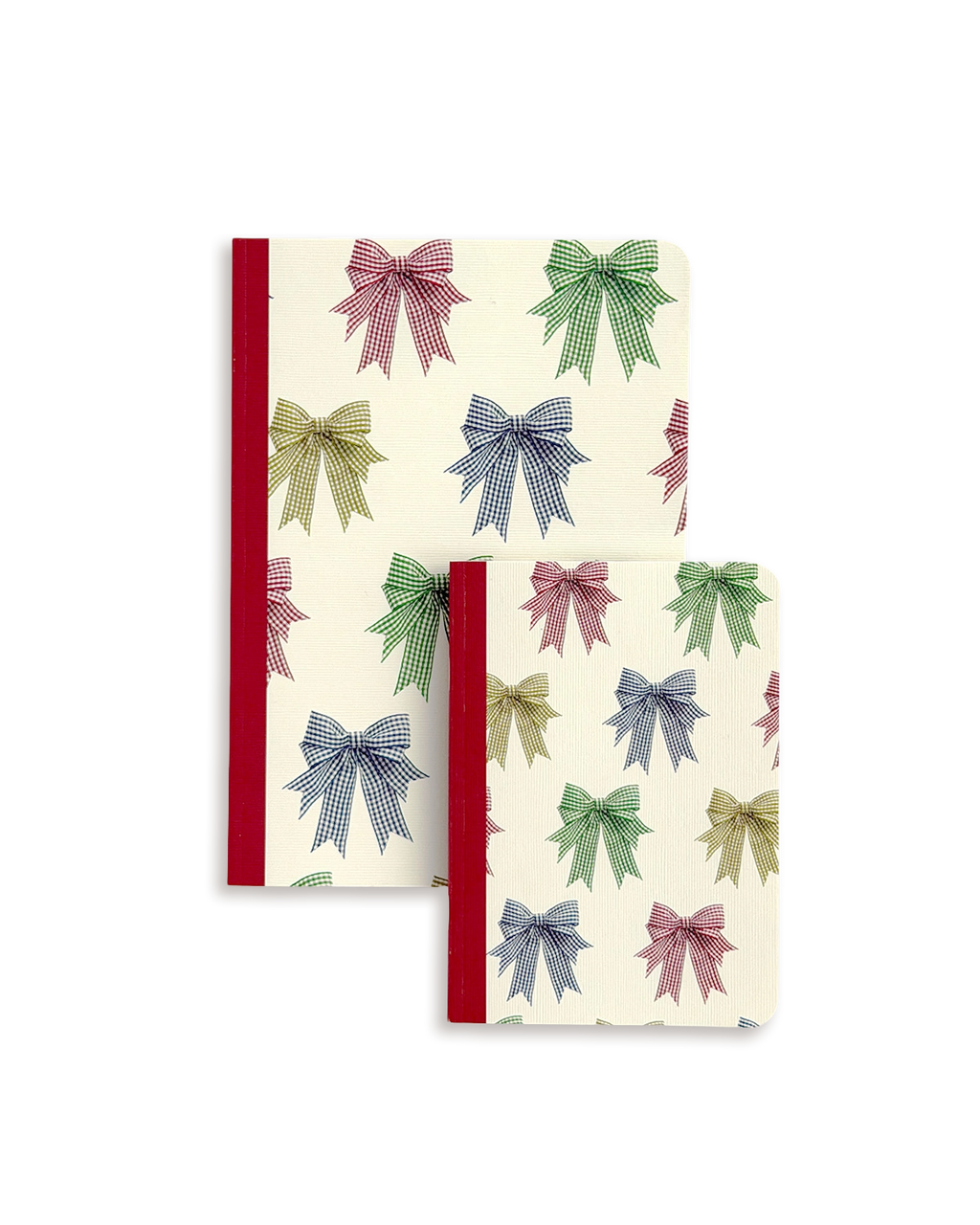 Gingham Bows Notebook