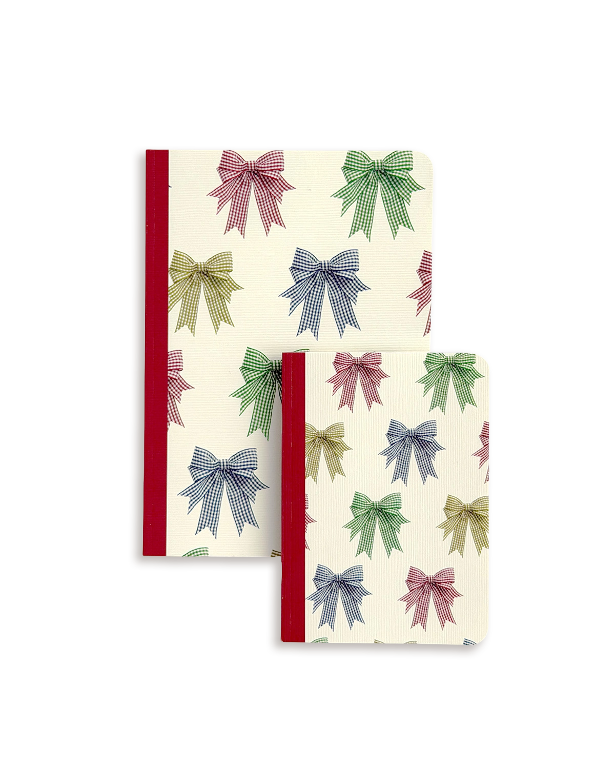 Gingham Bows Notebook