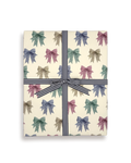 Gingham Bows Wrapping Paper