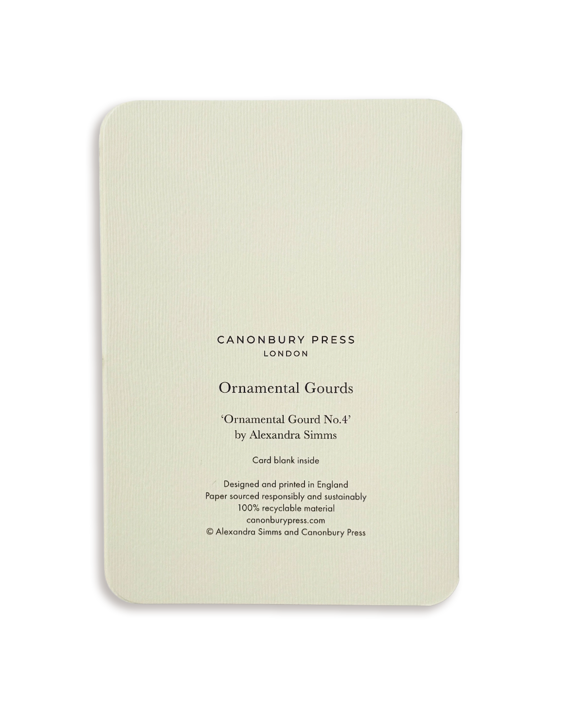 Ornamental Gourd No.4 Greeting Card