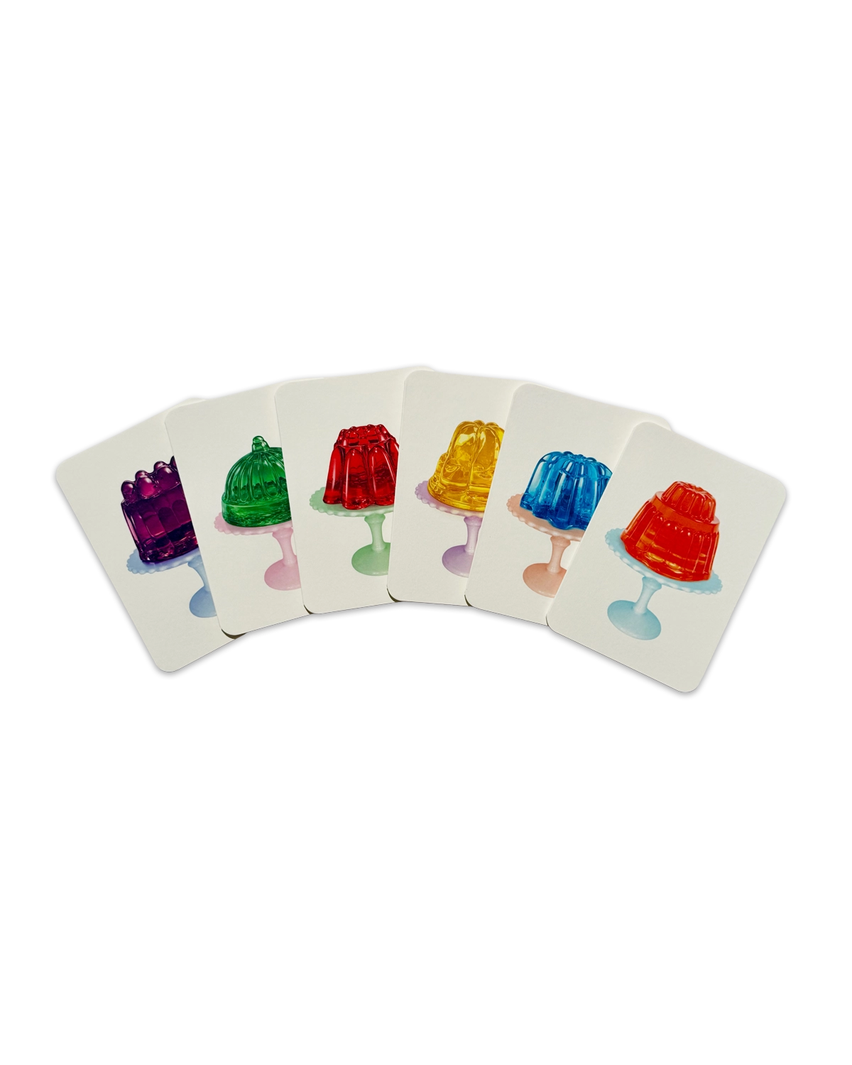 Jellies Mixed Set of 6 Greeting Cards