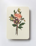 Posy of Hellebore & Carnation Greeting Card