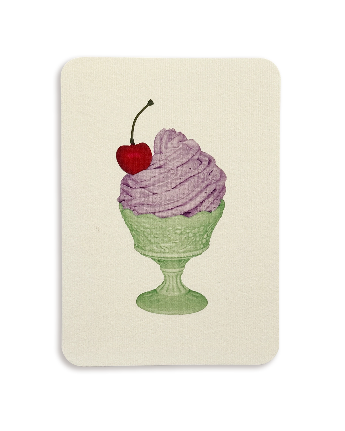Lavender Chantilly Cream Greeting Card