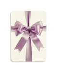 Lavender Bow Greeting Card