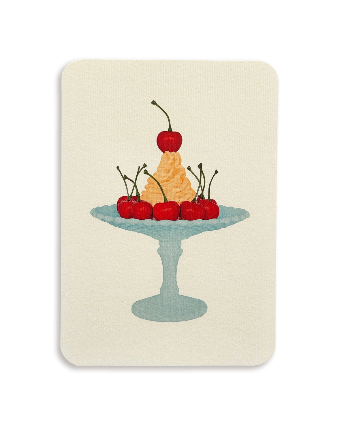 Mandarin Chantilly Cream Greeting Card