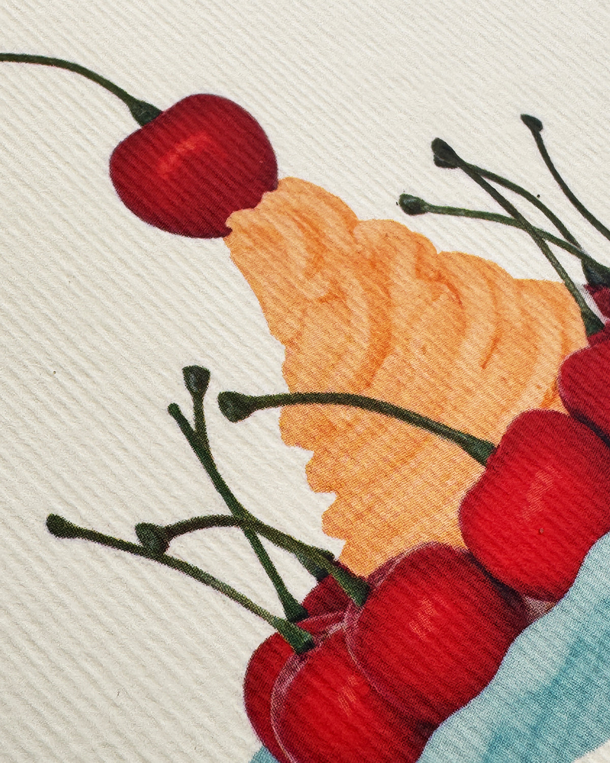Mandarin Chantilly Cream Greeting Card