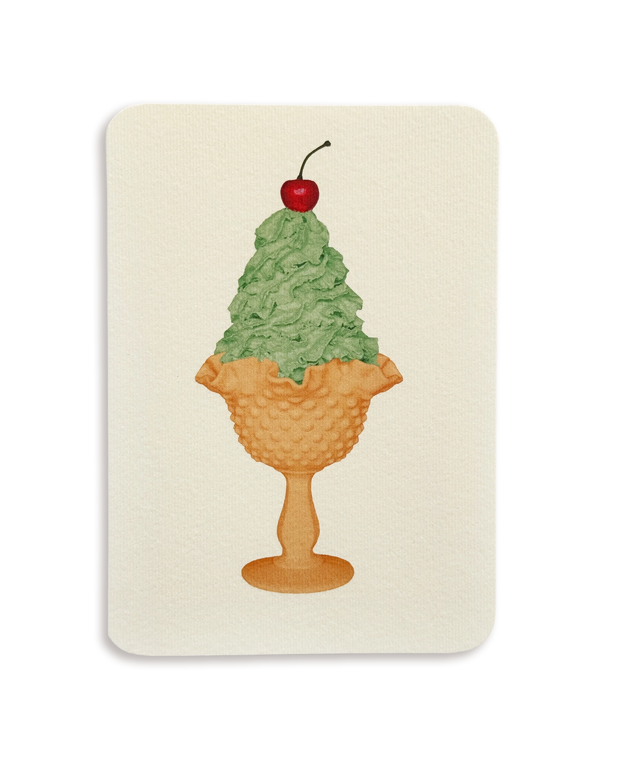 Mint Chantilly Cream Greeting Card