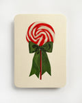 Peppermint Cream Ribboned Lollies Greeting Card