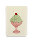 Pistachio Chantilly Cream Greeting Card