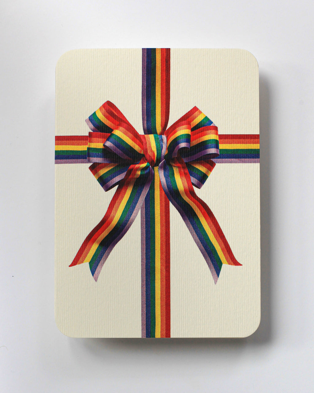 Rainbow Bow Greeting Card
