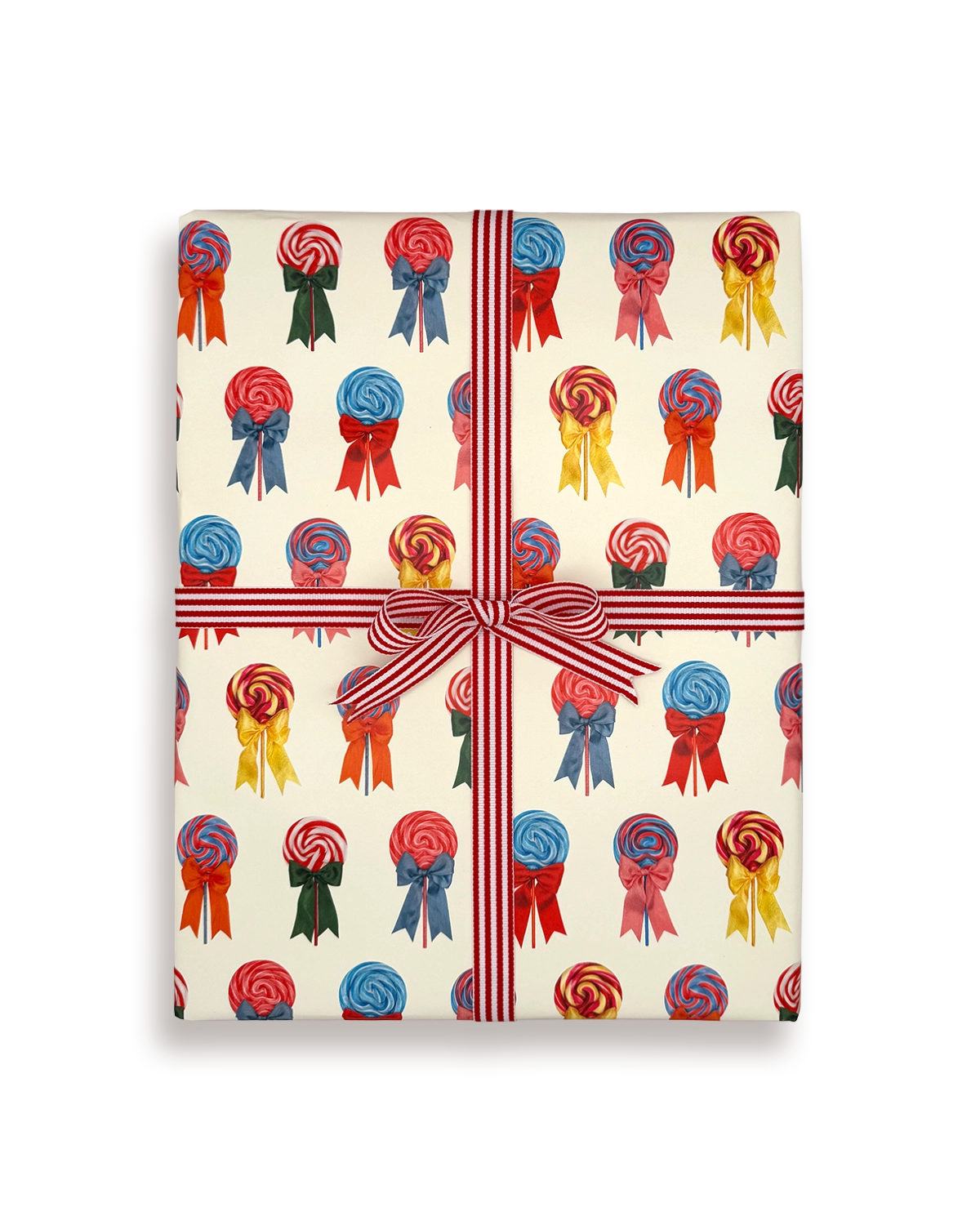 Ribboned Lollies Wrapping Paper