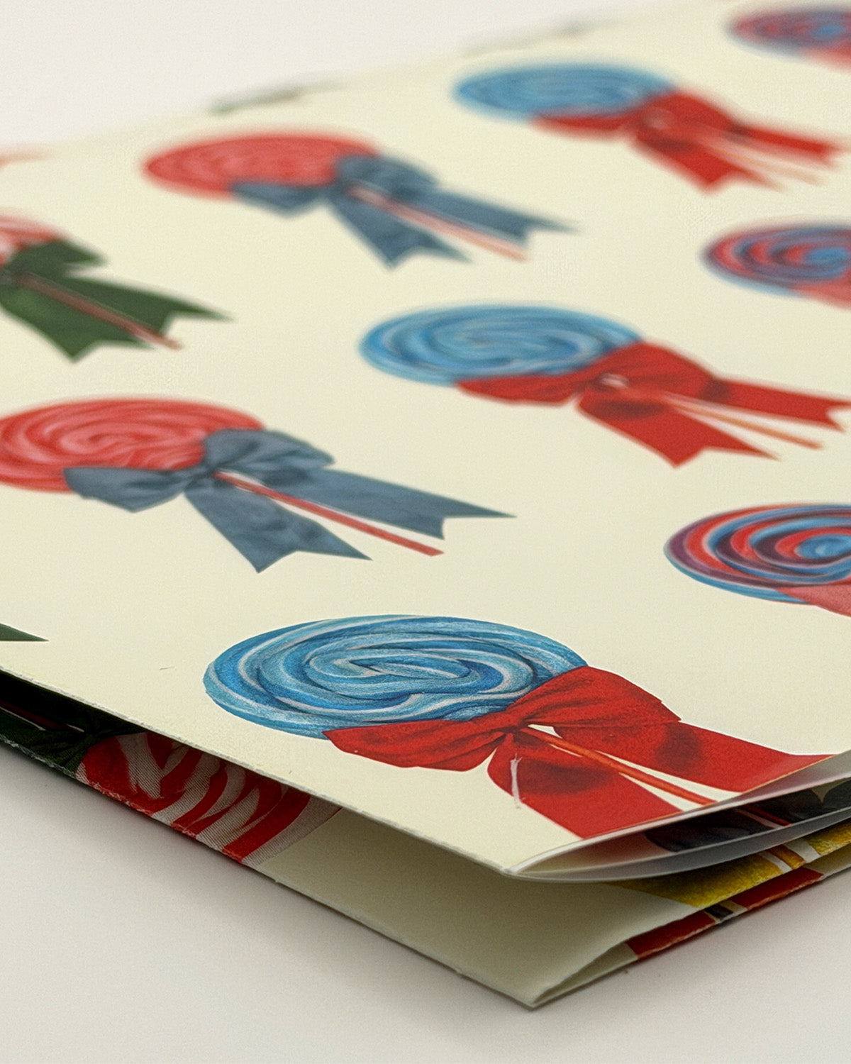 Ribboned Lollies Wrapping Paper
