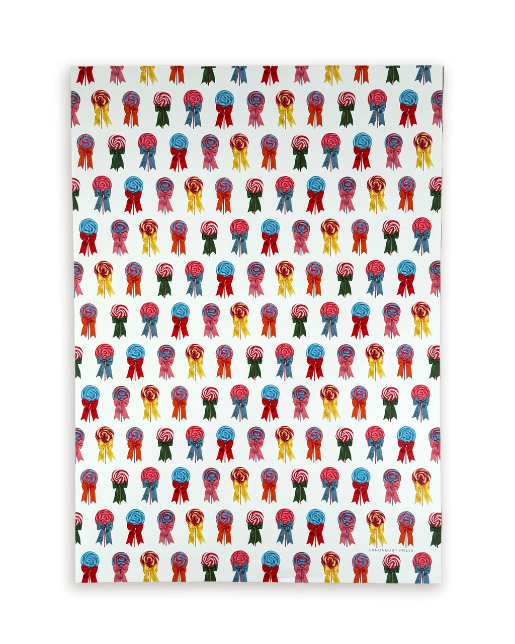 Ribboned Lollies Wrapping Paper