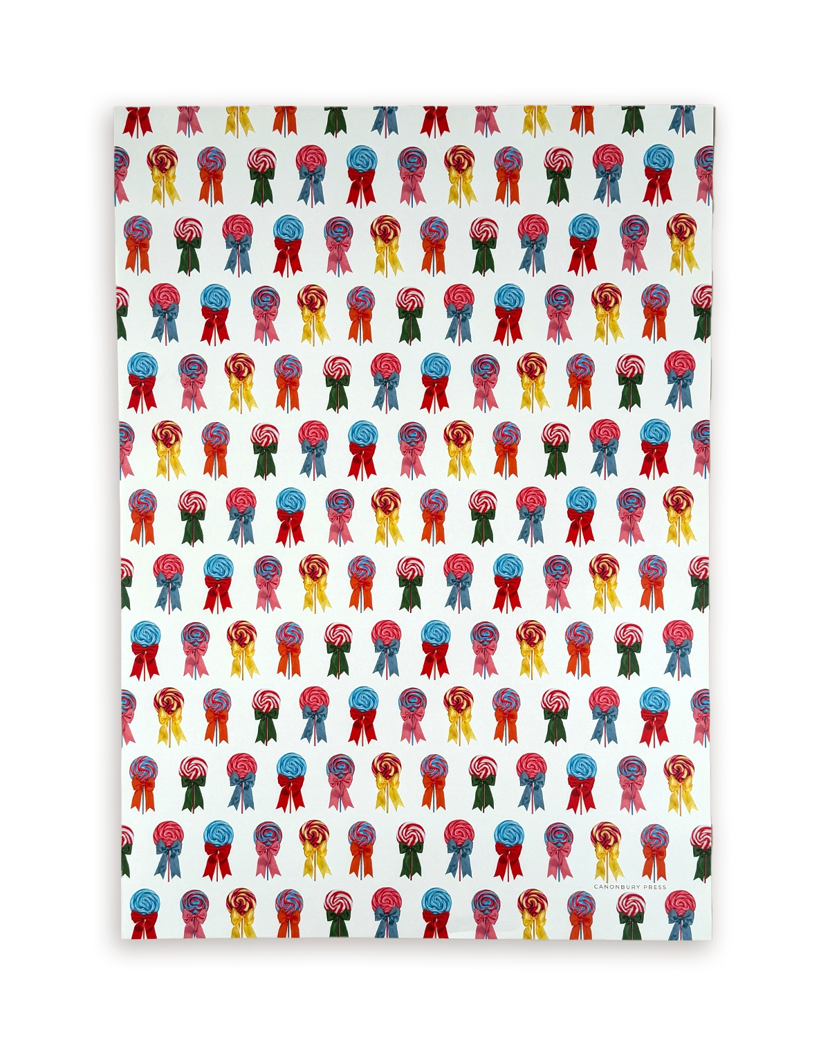 Ribboned Lollies Wrapping Paper