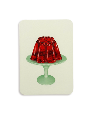 Ruby Jelly Greeting Card