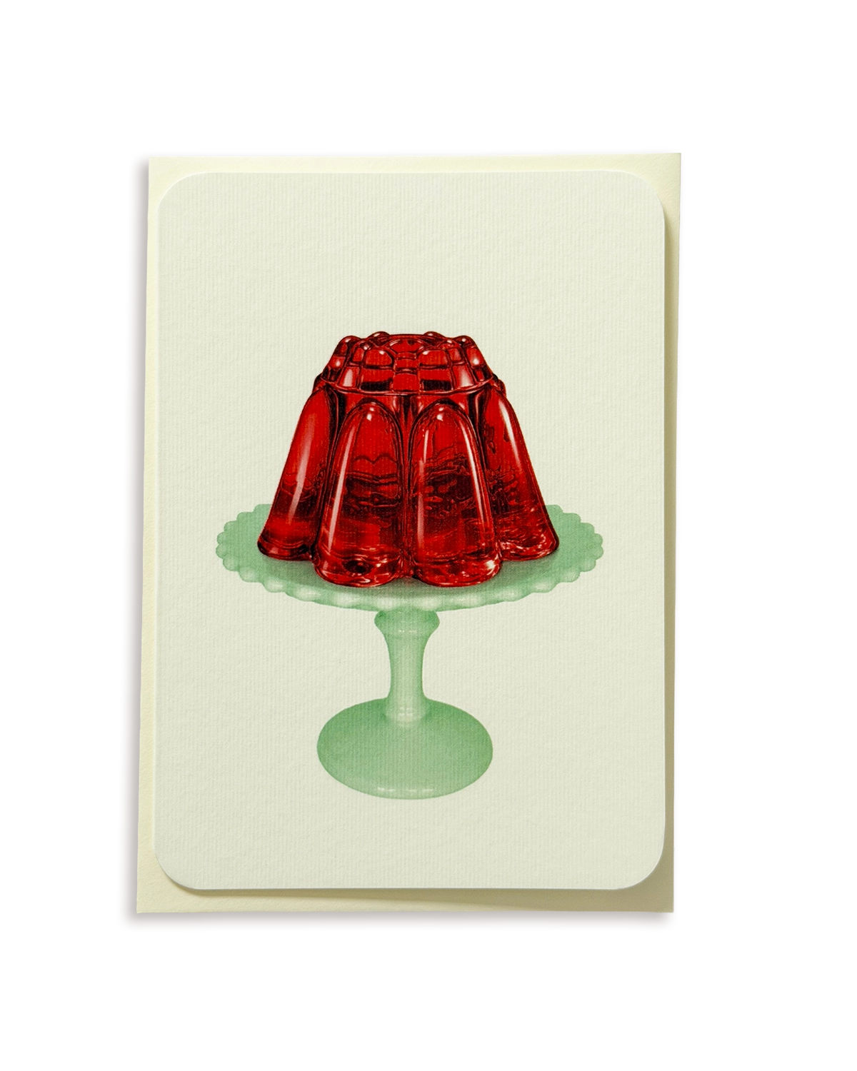 Ruby Jelly Greeting Card