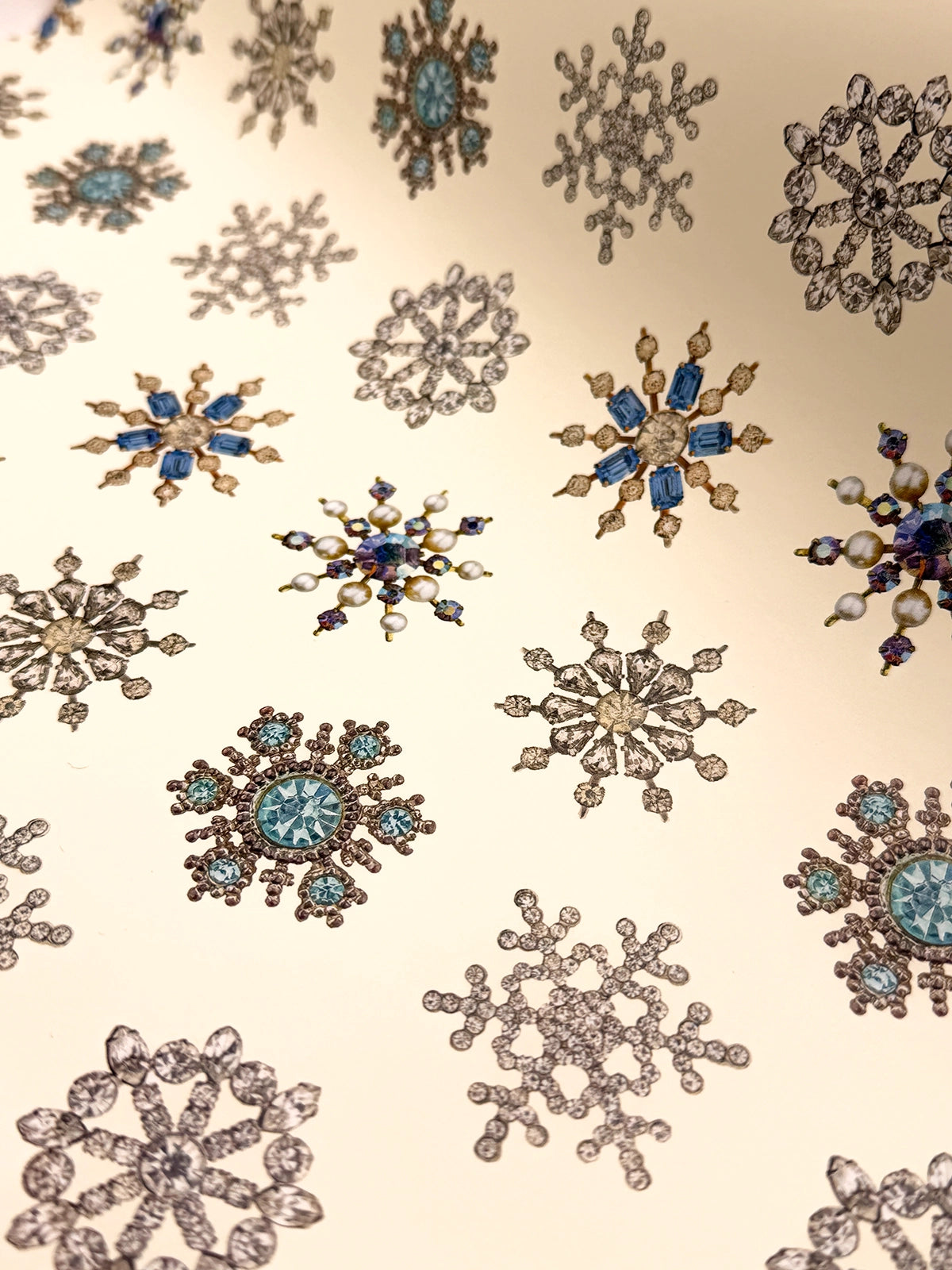 Winter Jewels Wrapping Paper
