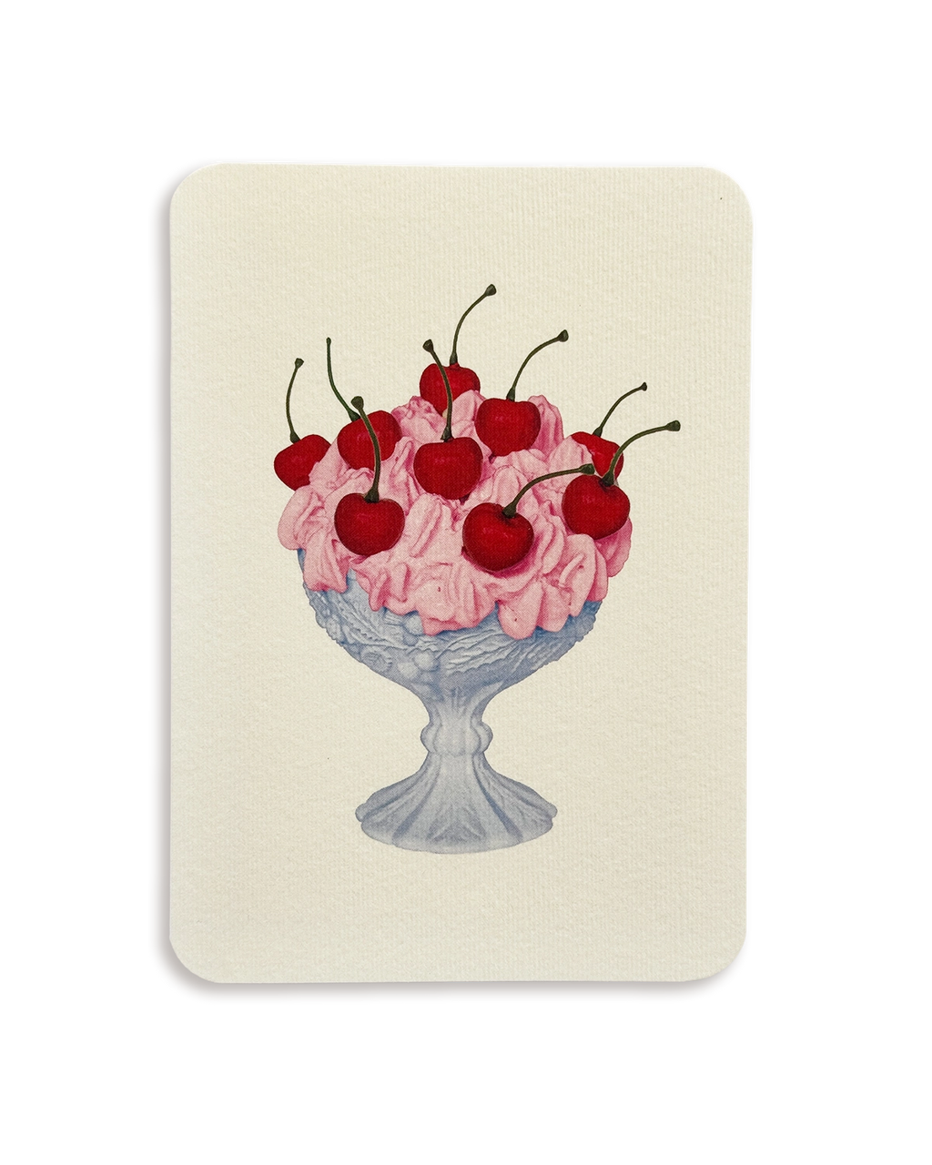 Strawberry Chantilly Cream Greeting Card