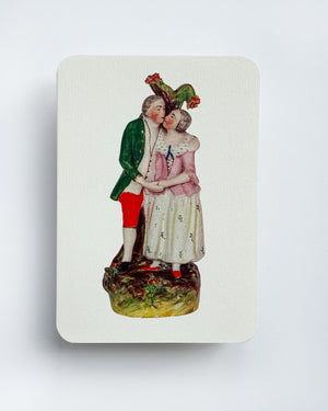 The Kiss Staffordshire Greeting Card