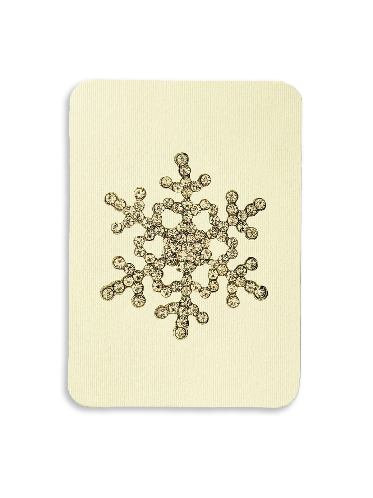 Winter Jewels Snowflake II Greeting Card