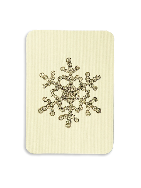 Winter Jewels Snowflake II Greeting Card