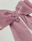 Baby Pink Velvet Bow Notecard